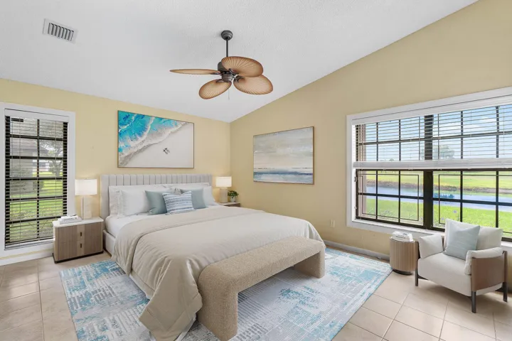 Rendering of Primary Suite