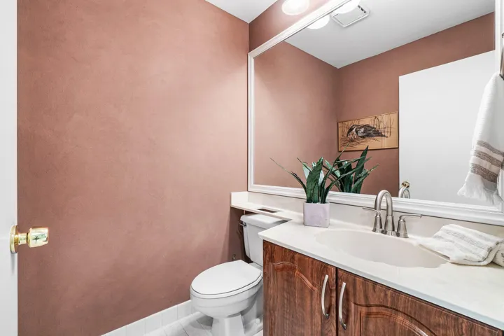 Half Bath Off Foyer
