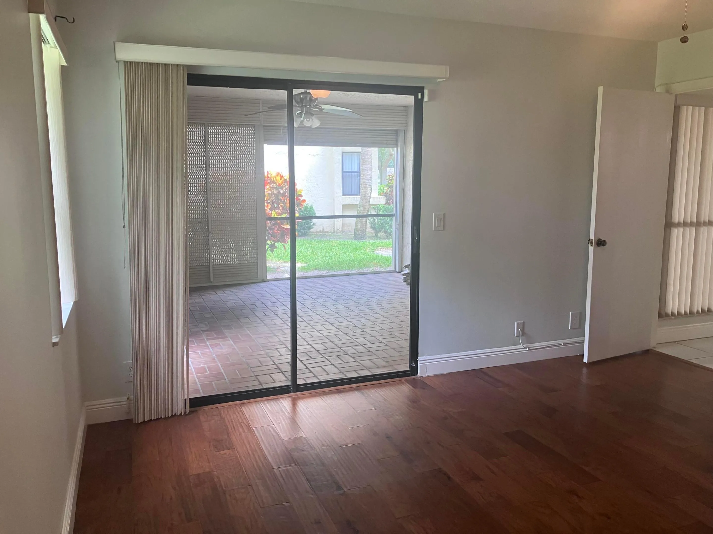 Master view to patio