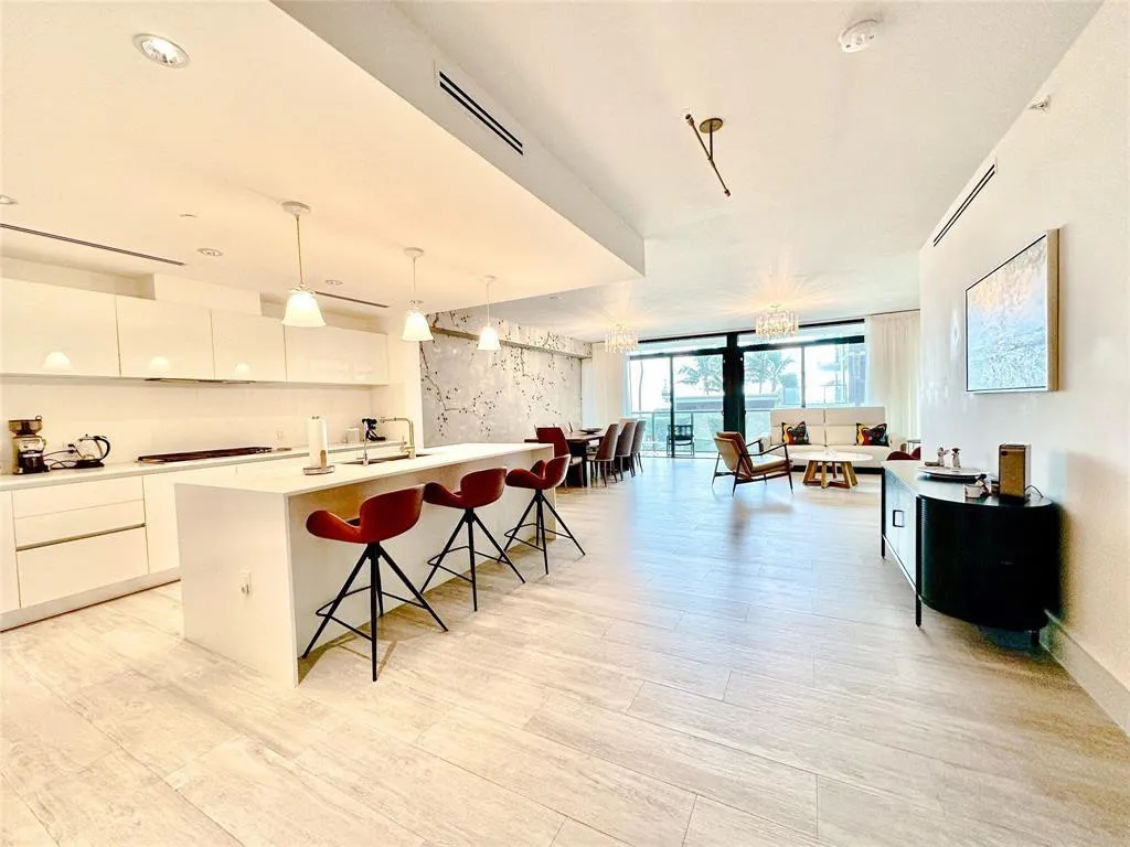 Kitchen/Dining/Living