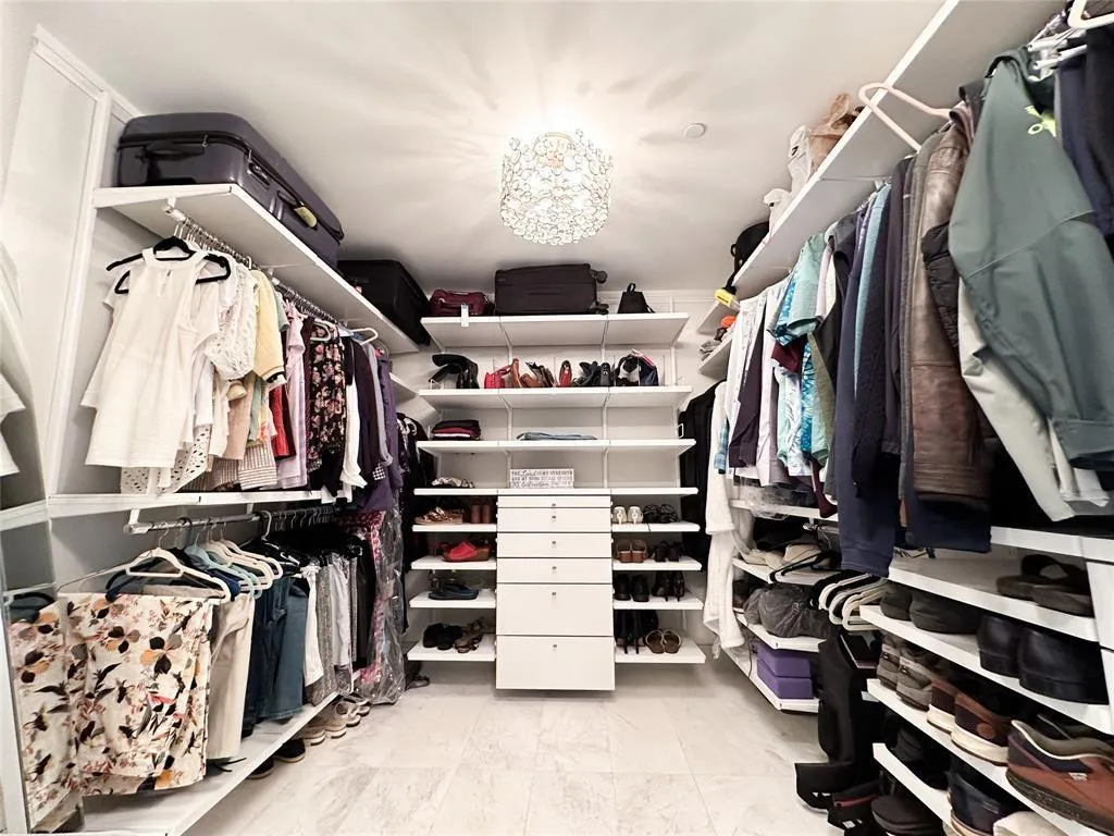 Primary Walk In Closet