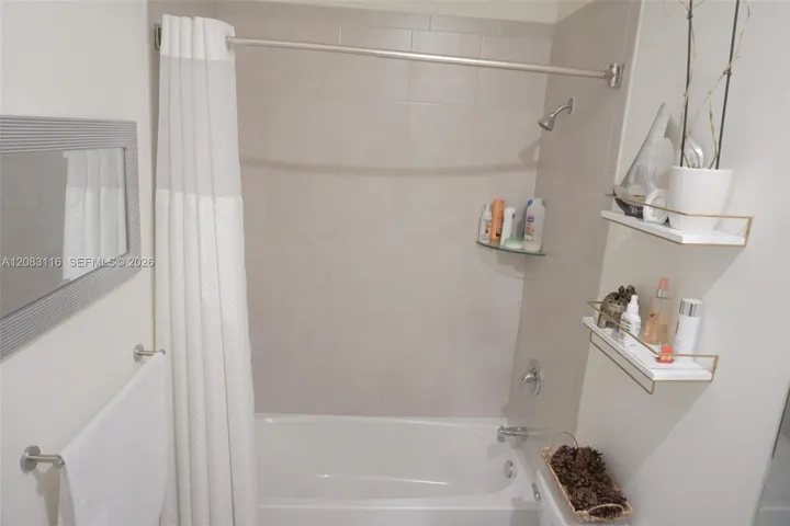 Full bathroom on the first floor.