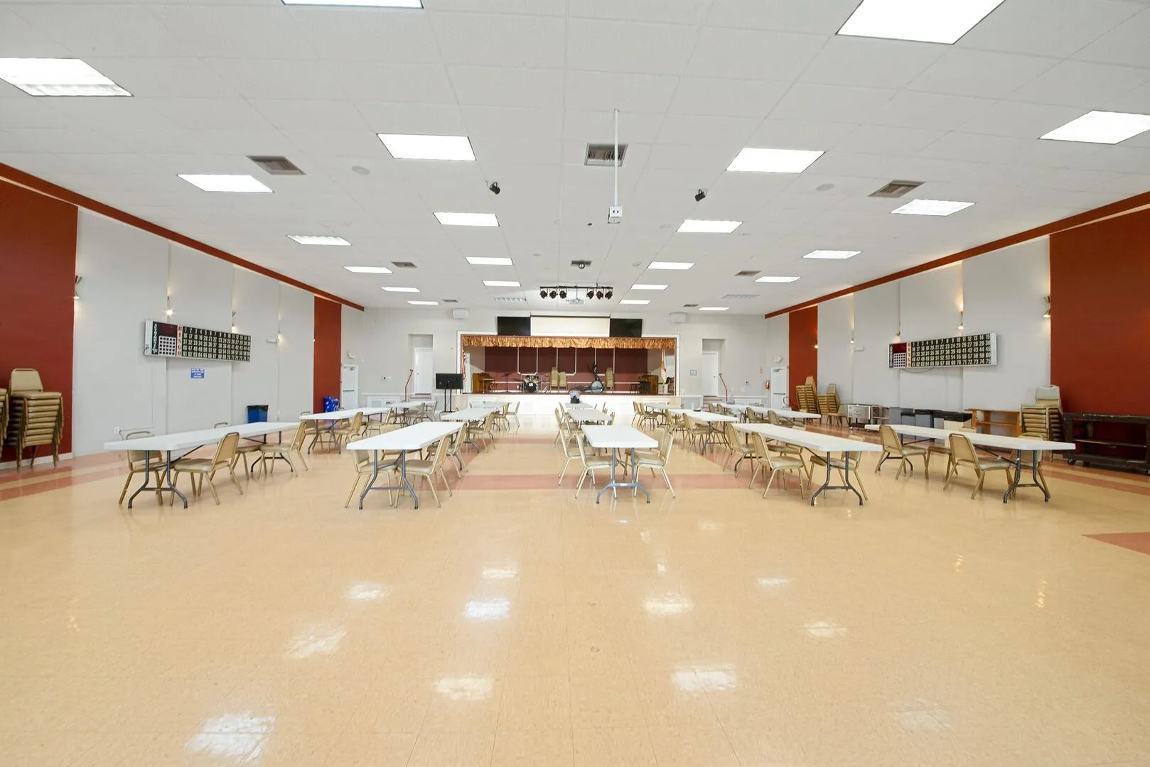 Gathering Room with Stage