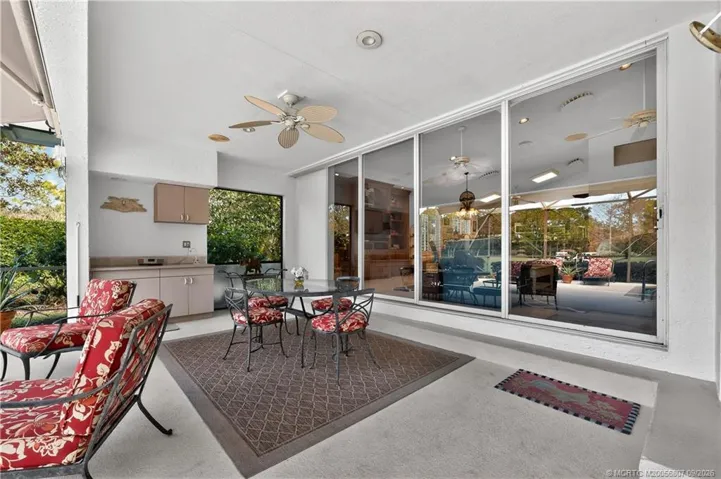 Covered Patio Area