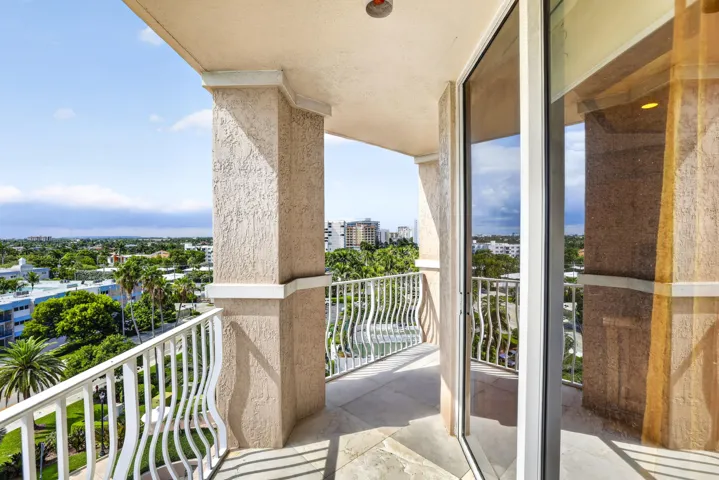 View from guest balcony