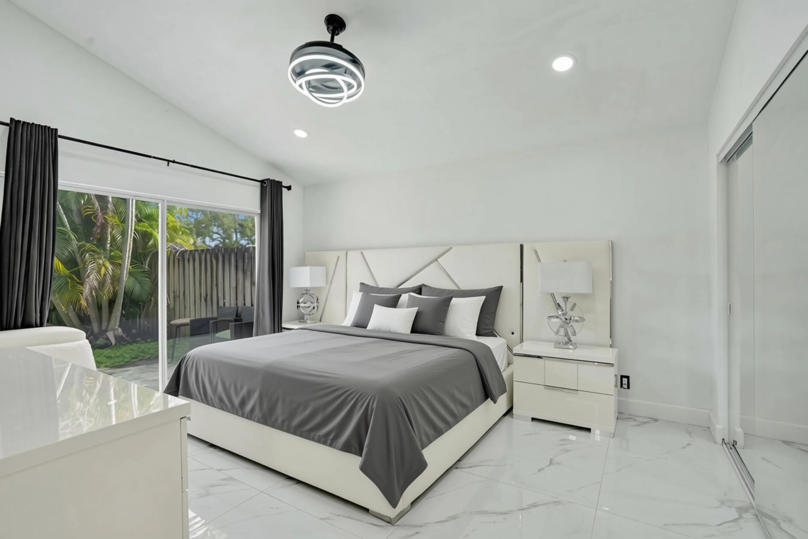 Vaulted Ceilings Primary Bedroom