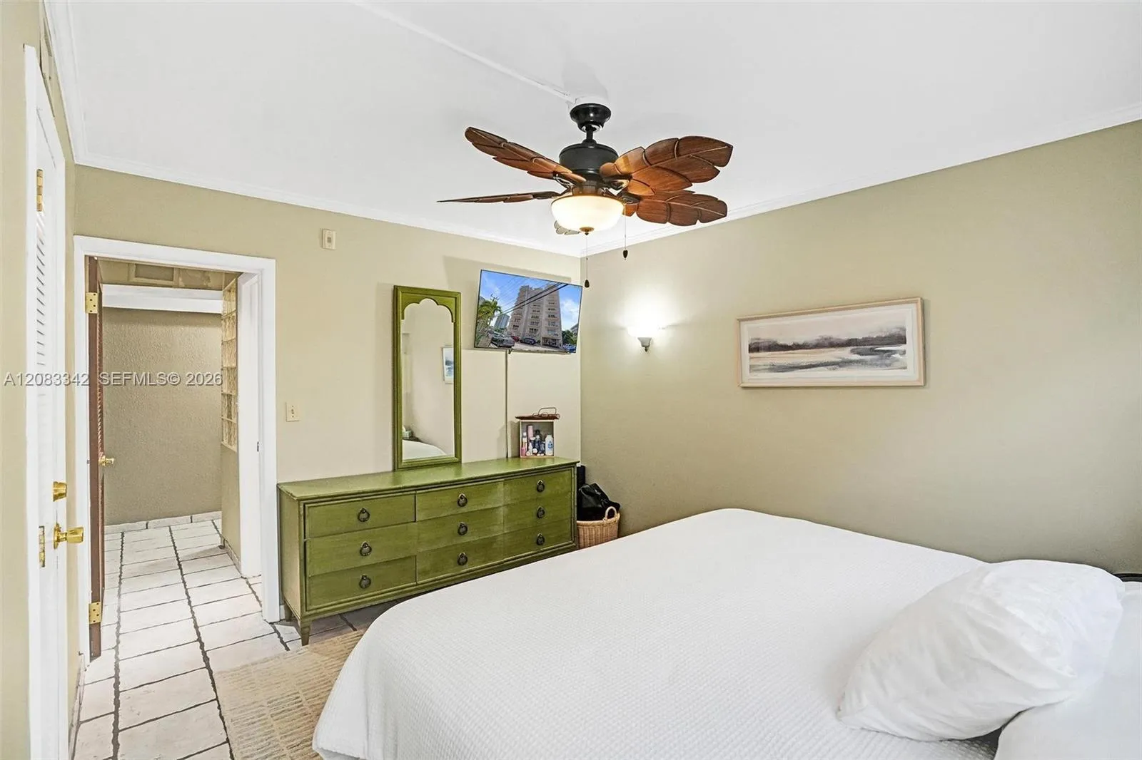 EZ access to bathroom and foyer