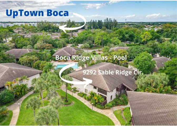 9292 Sable Ridge Cir D located within walking distance to Up Town Boca
