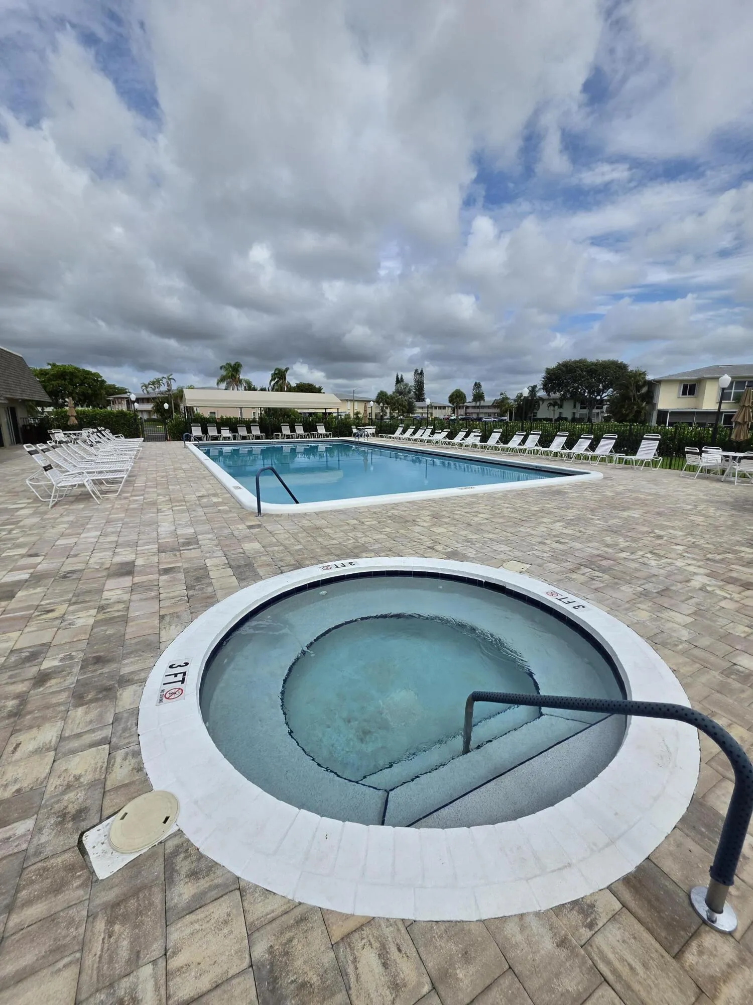 Pool #1 and Spa