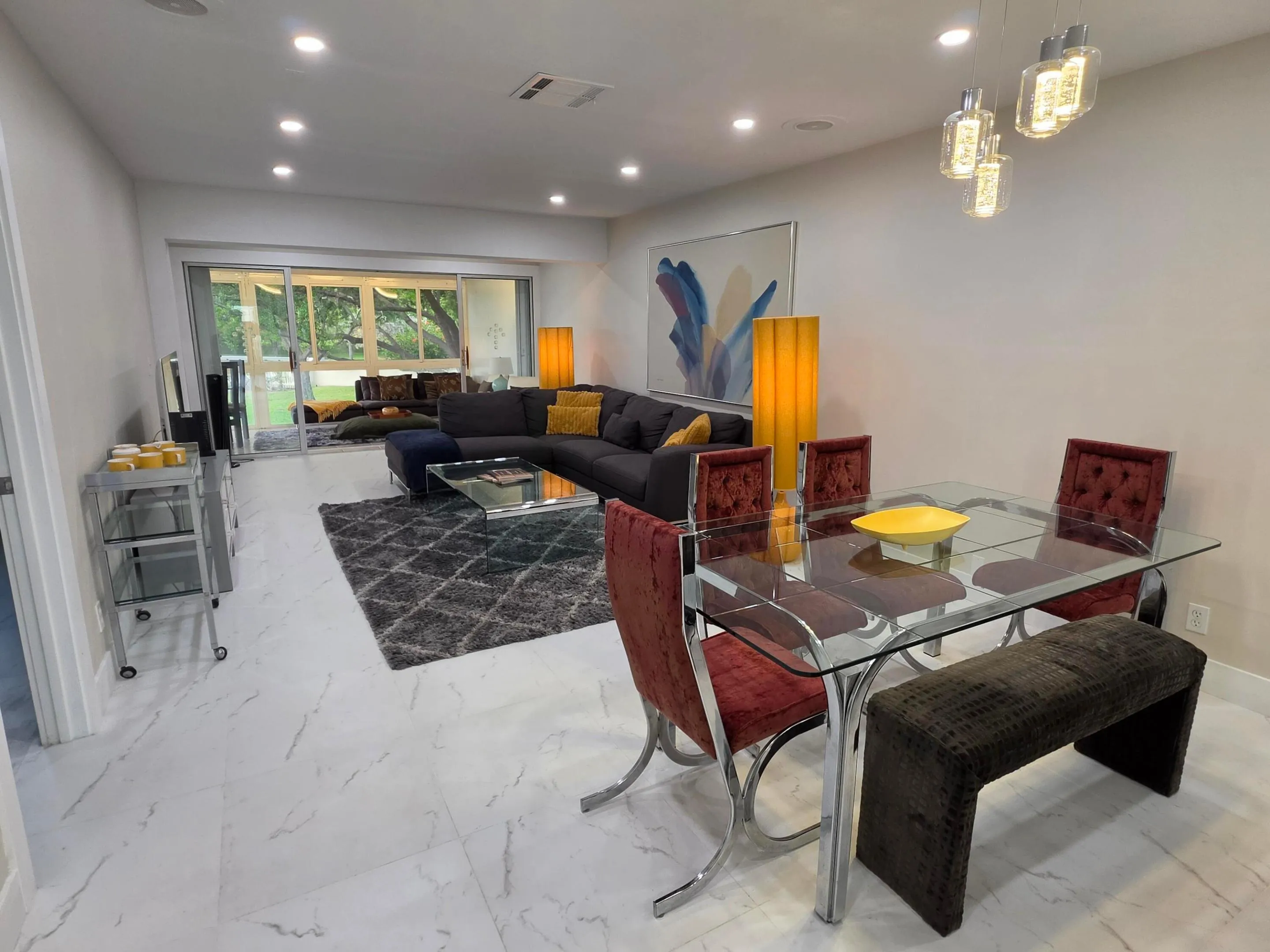 Dining Room and Living Room