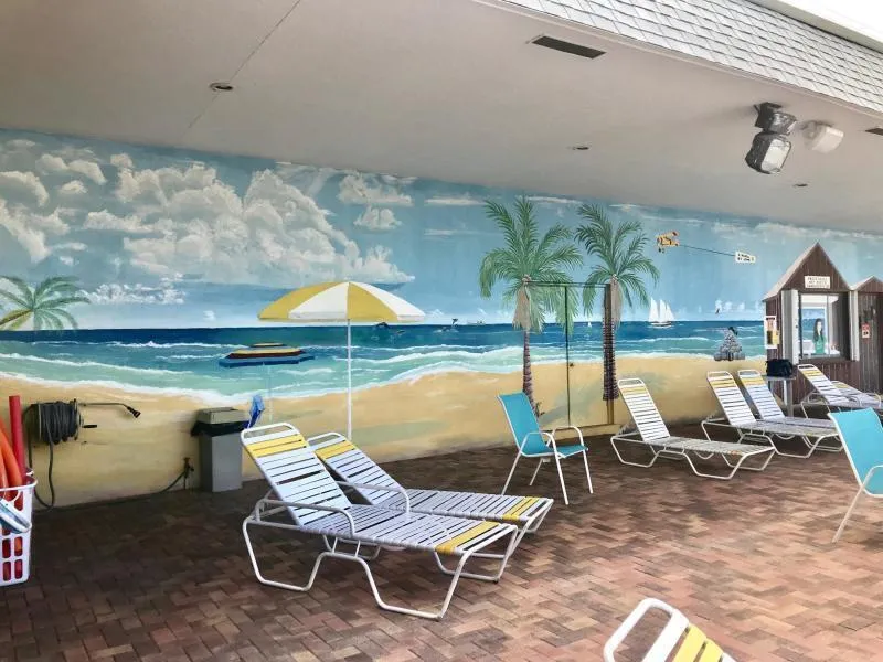 pool area