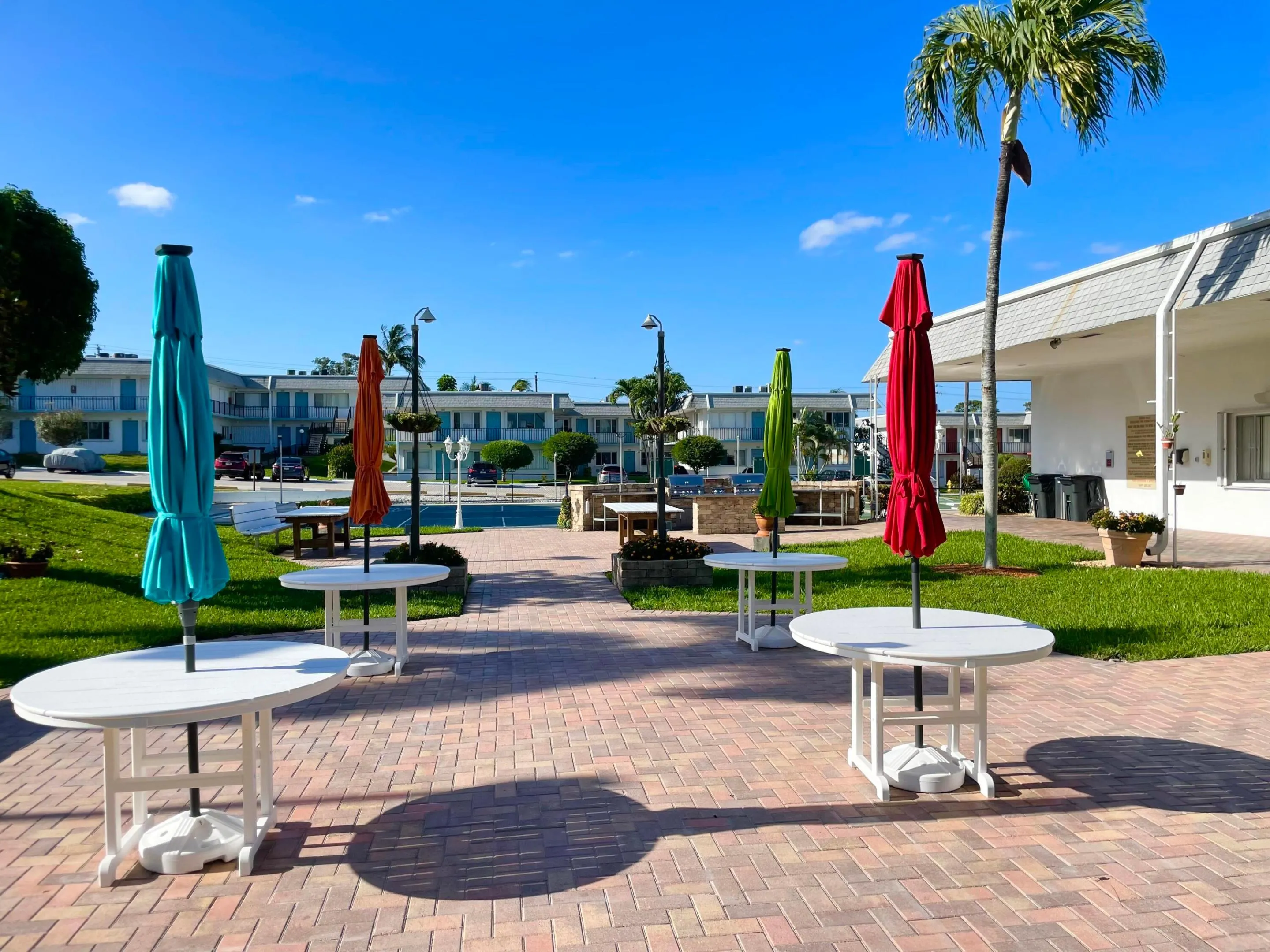 grill area