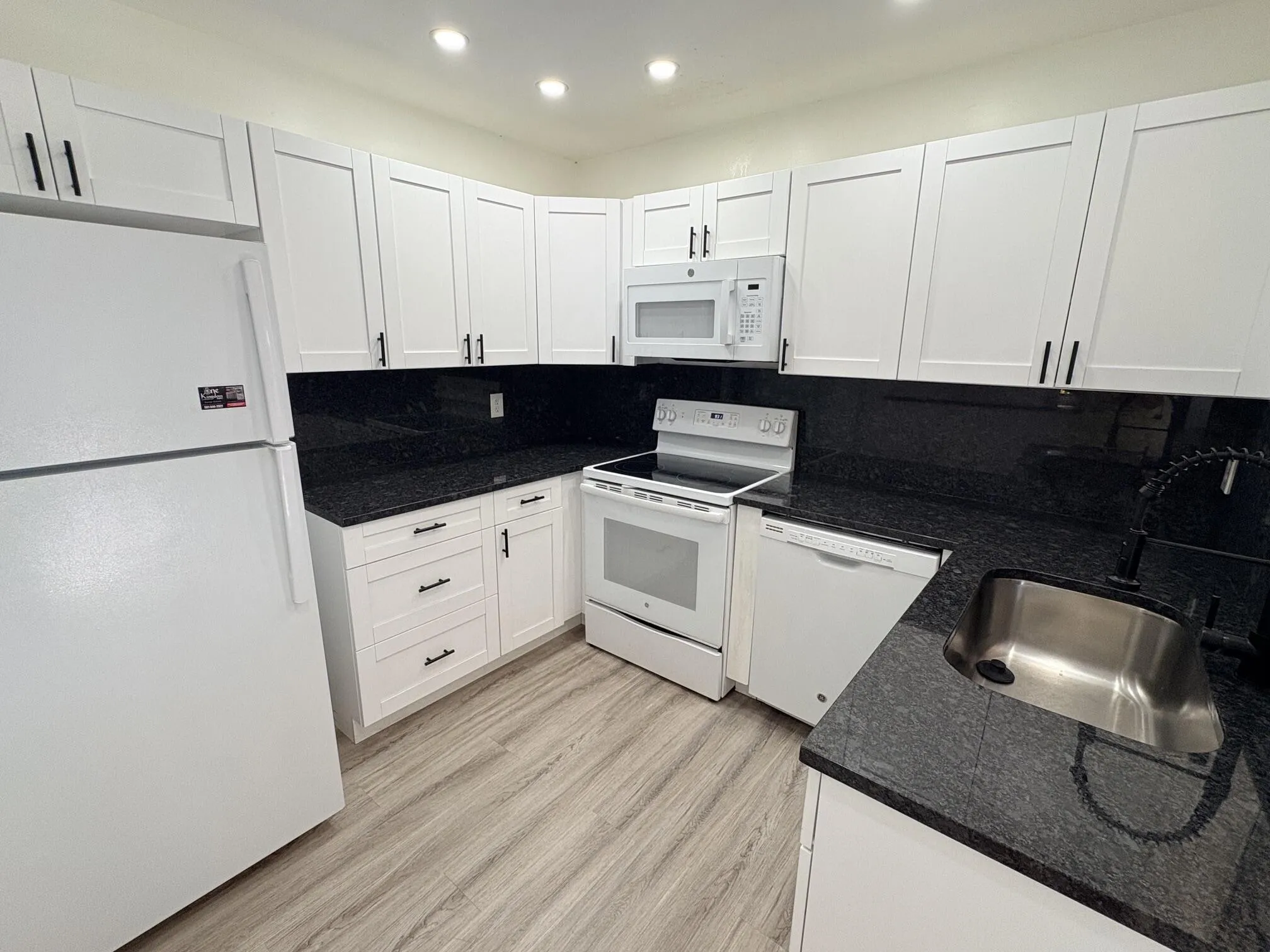REFRIGERATOR, RANGE, DISHWASHER & MICROWAVE