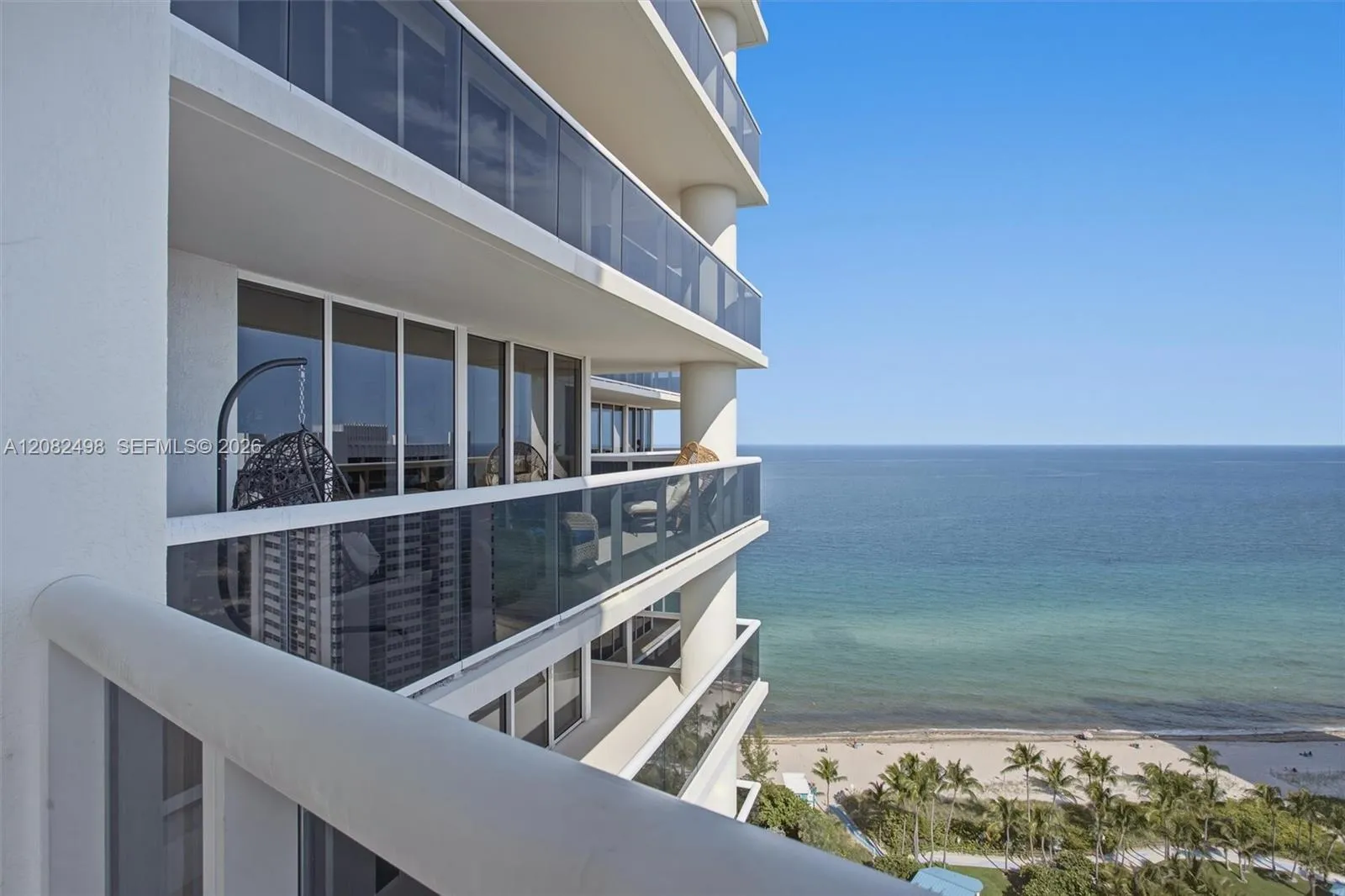 Master Balcony - Beach View