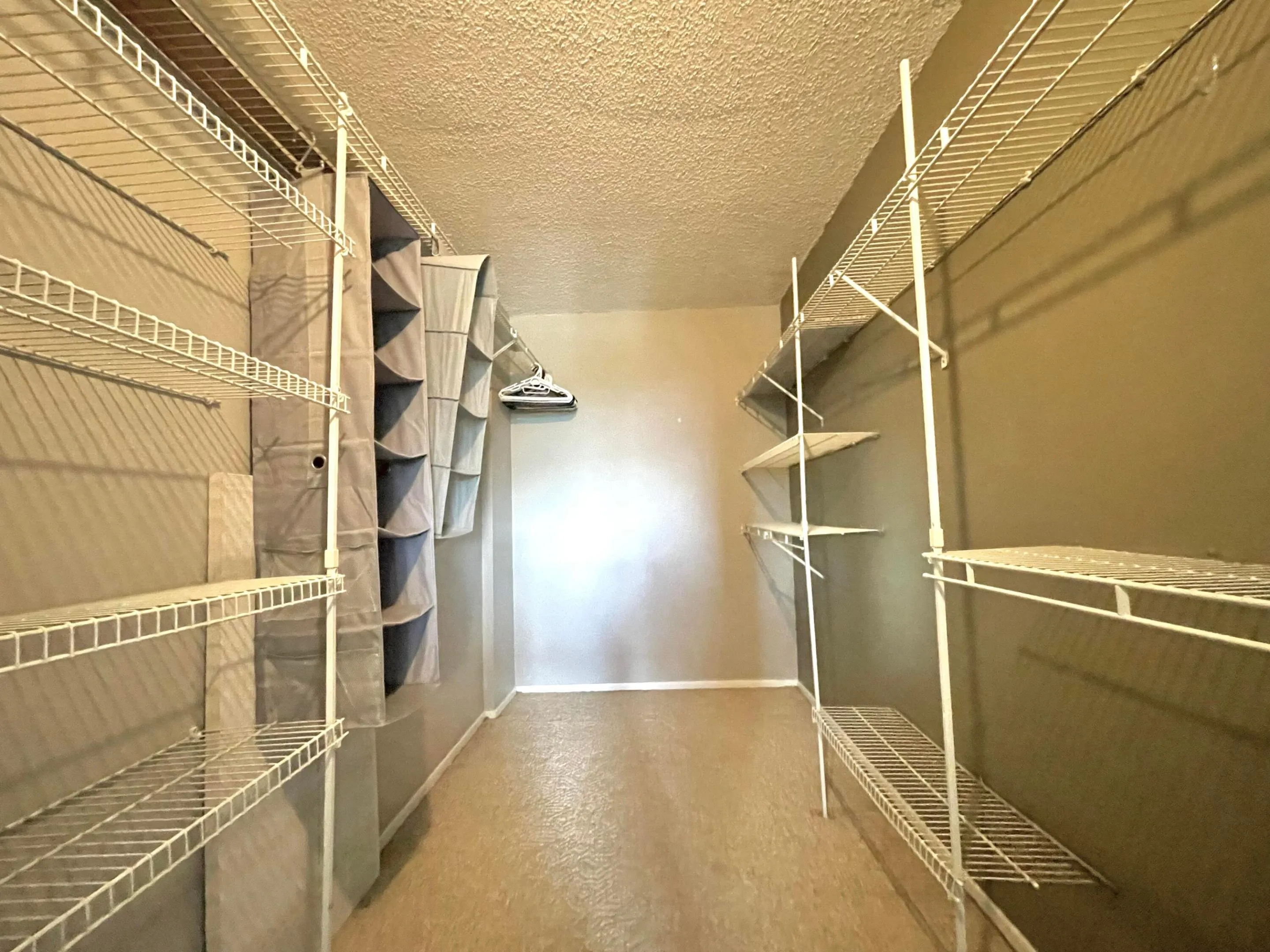 large walkin closet
