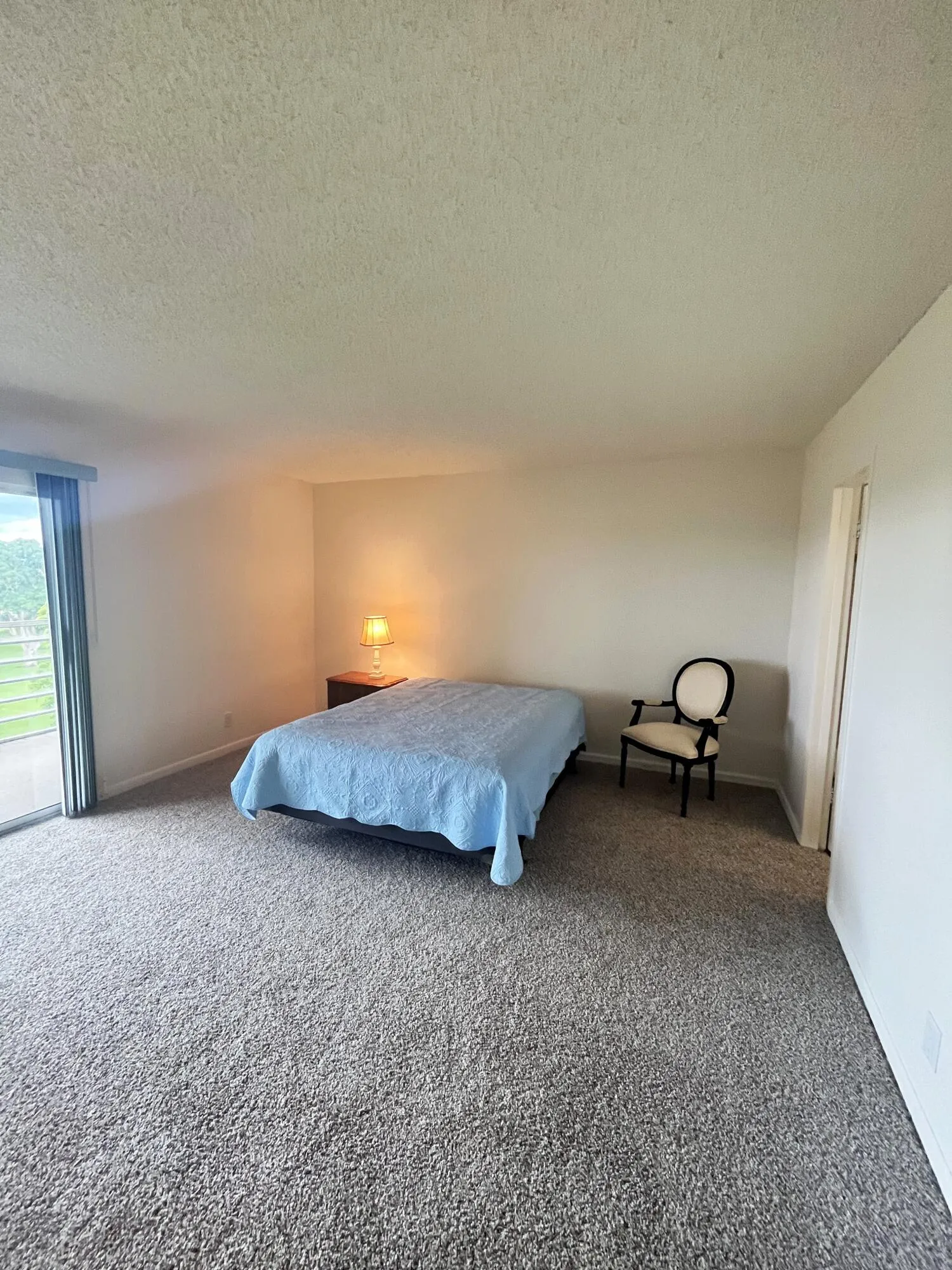 bedroom with patio