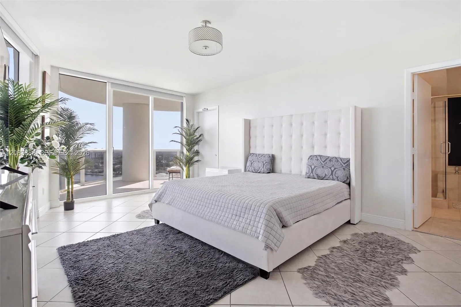 Master Bedroom with Private Balcony
