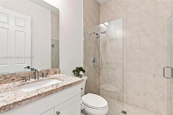 Guest Bathroom, right entrance hall