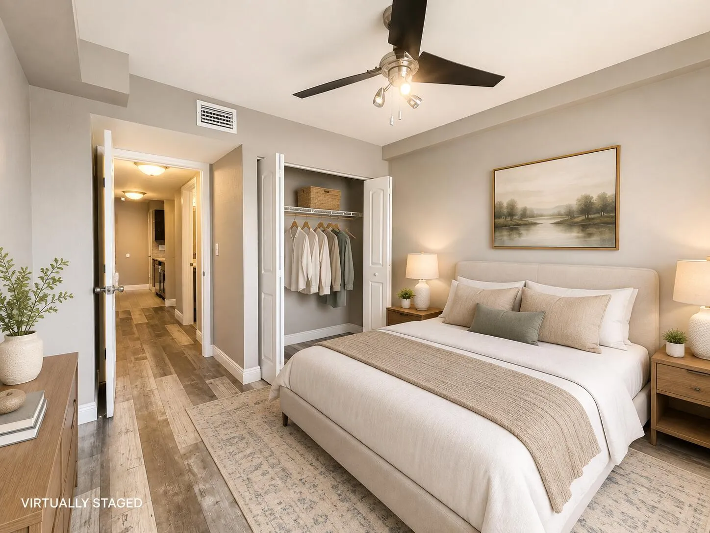 Second Bedroom - Virtually Staged