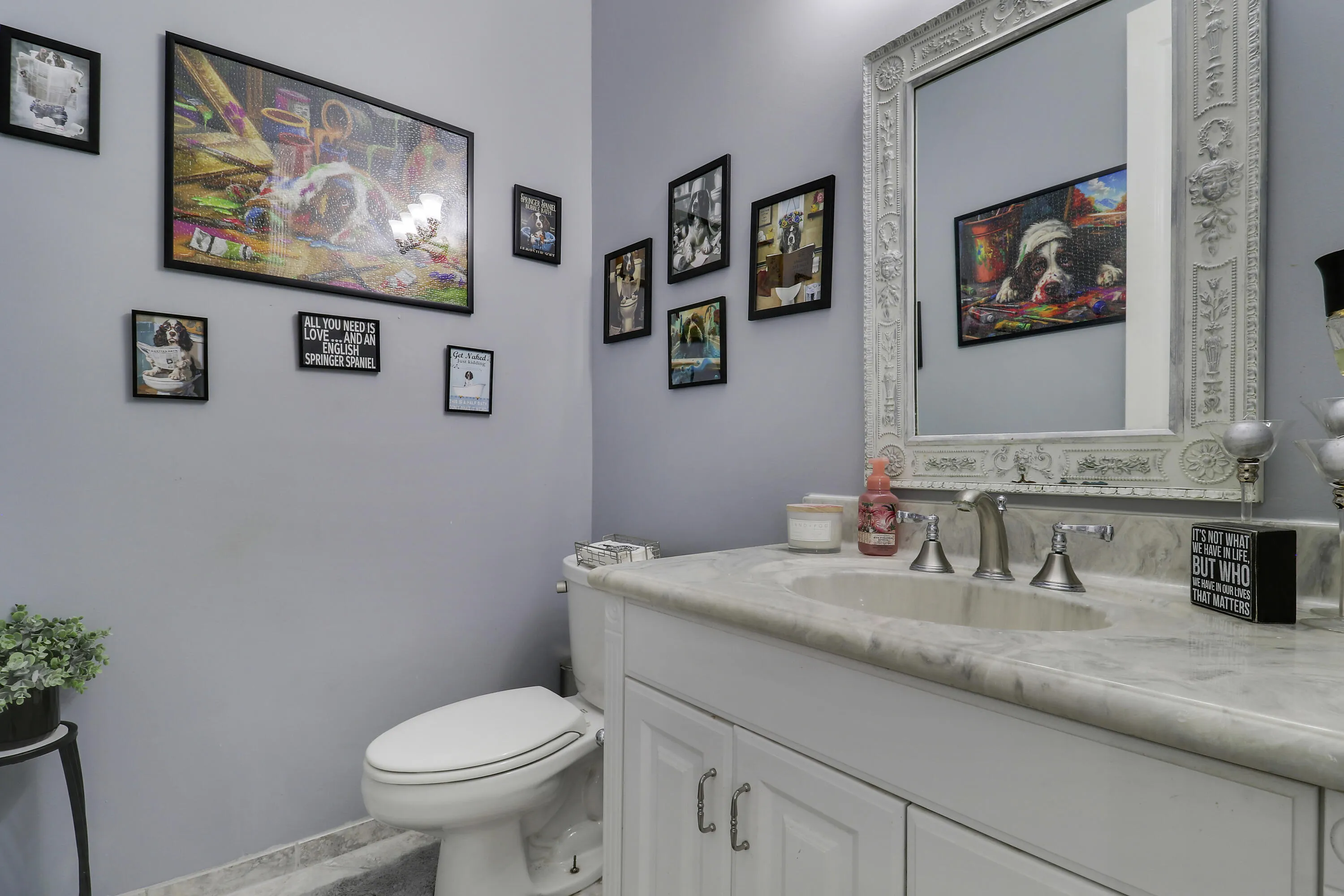 half bathroom