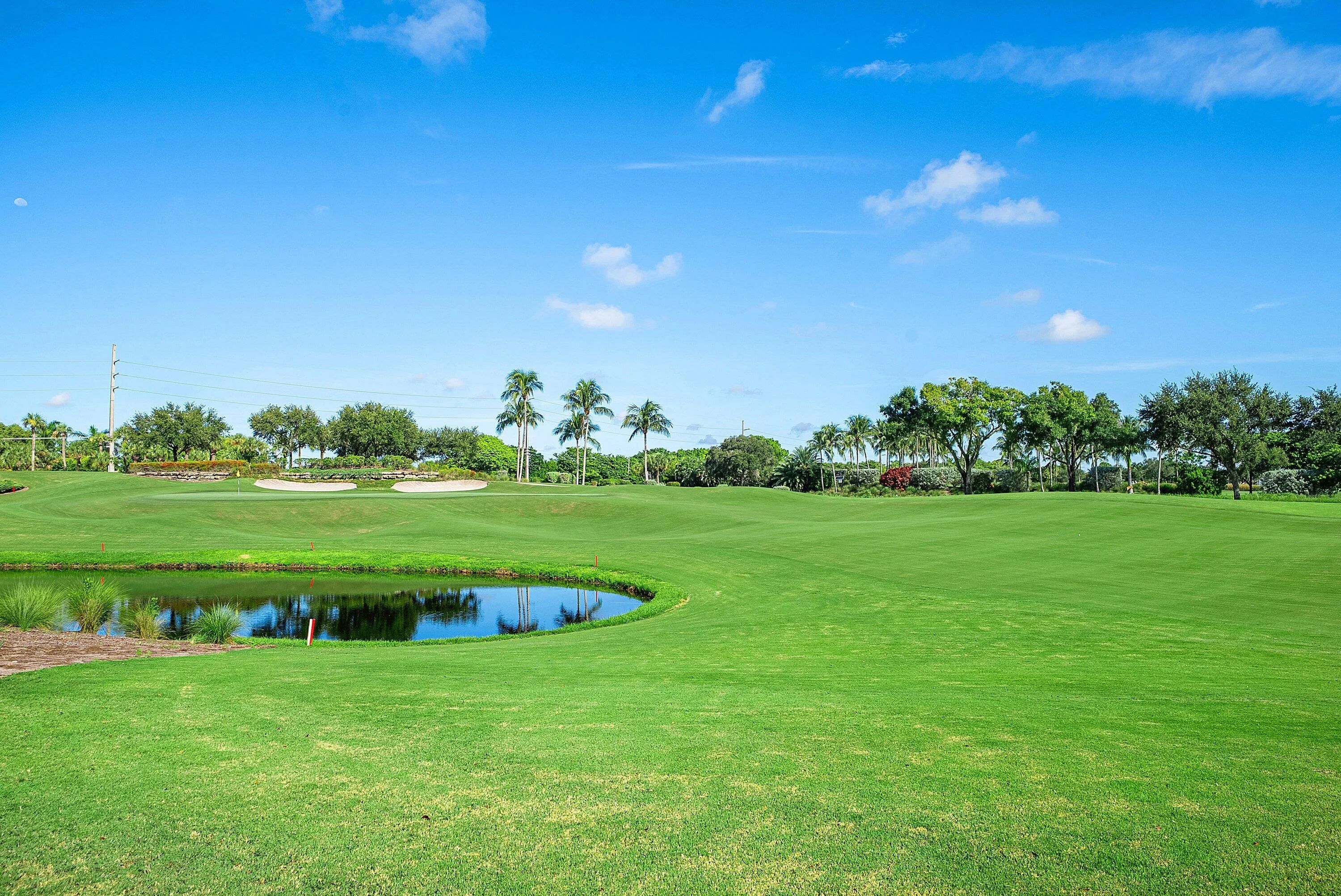 Golf course view