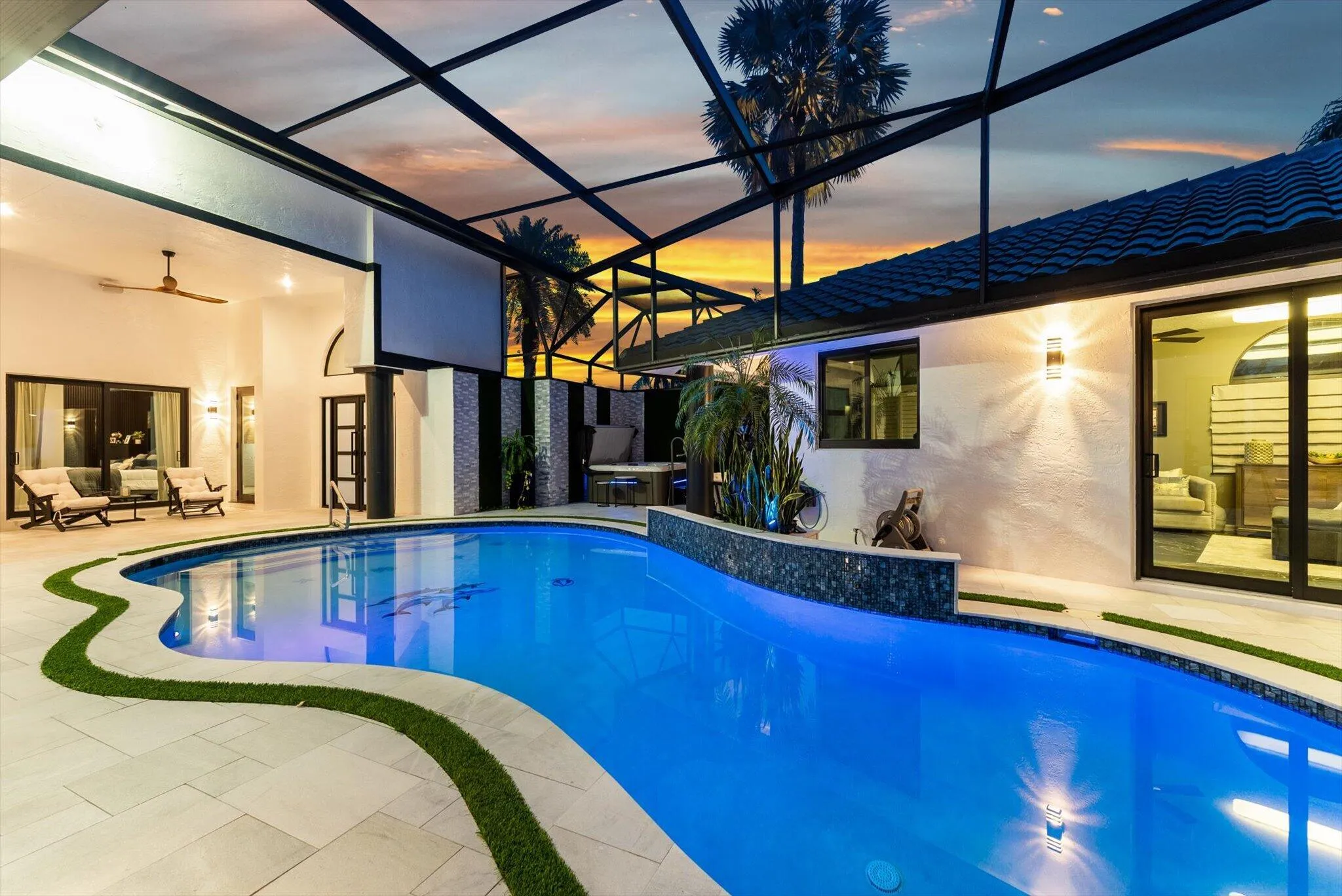 courtyard pool