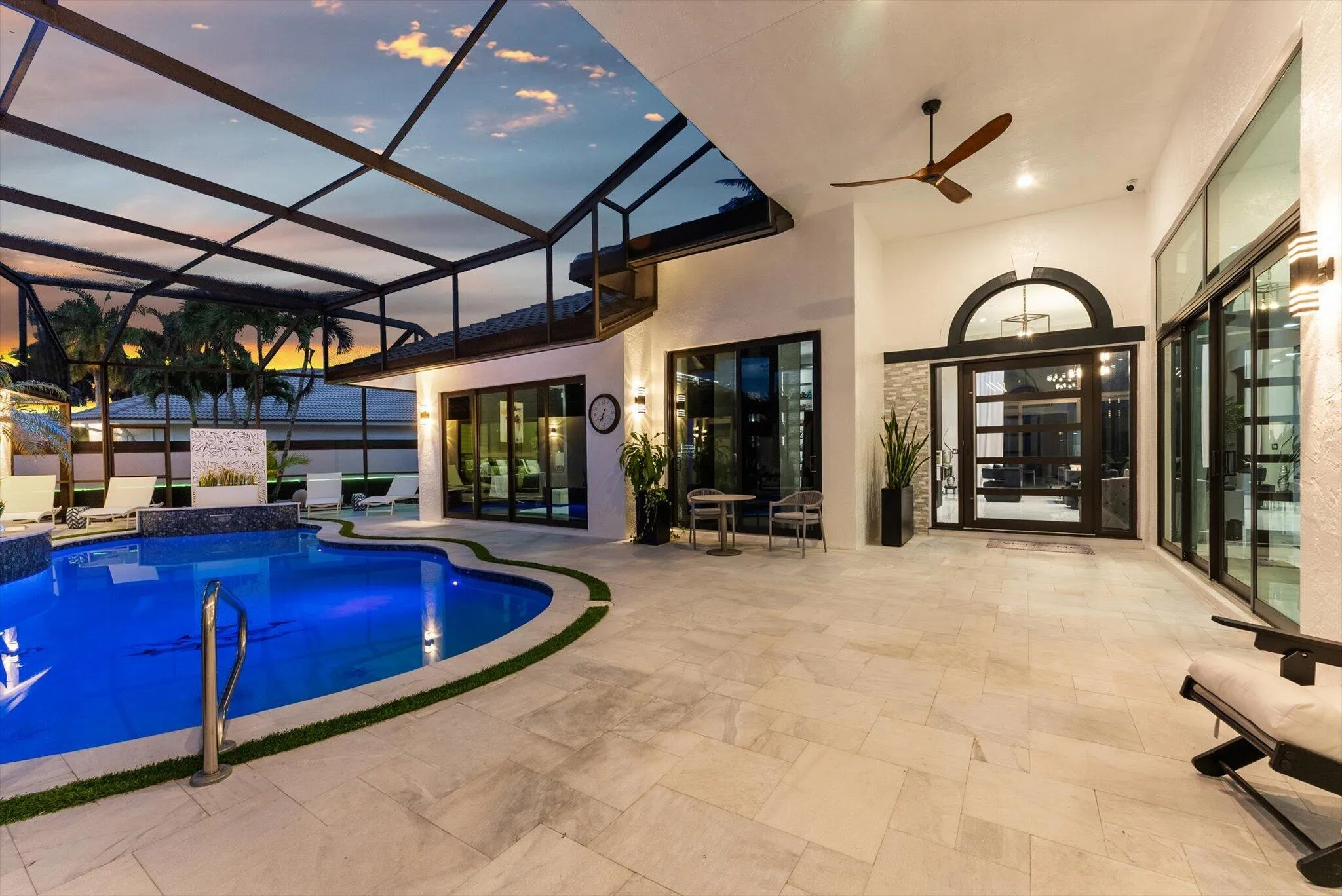 courtyard pool