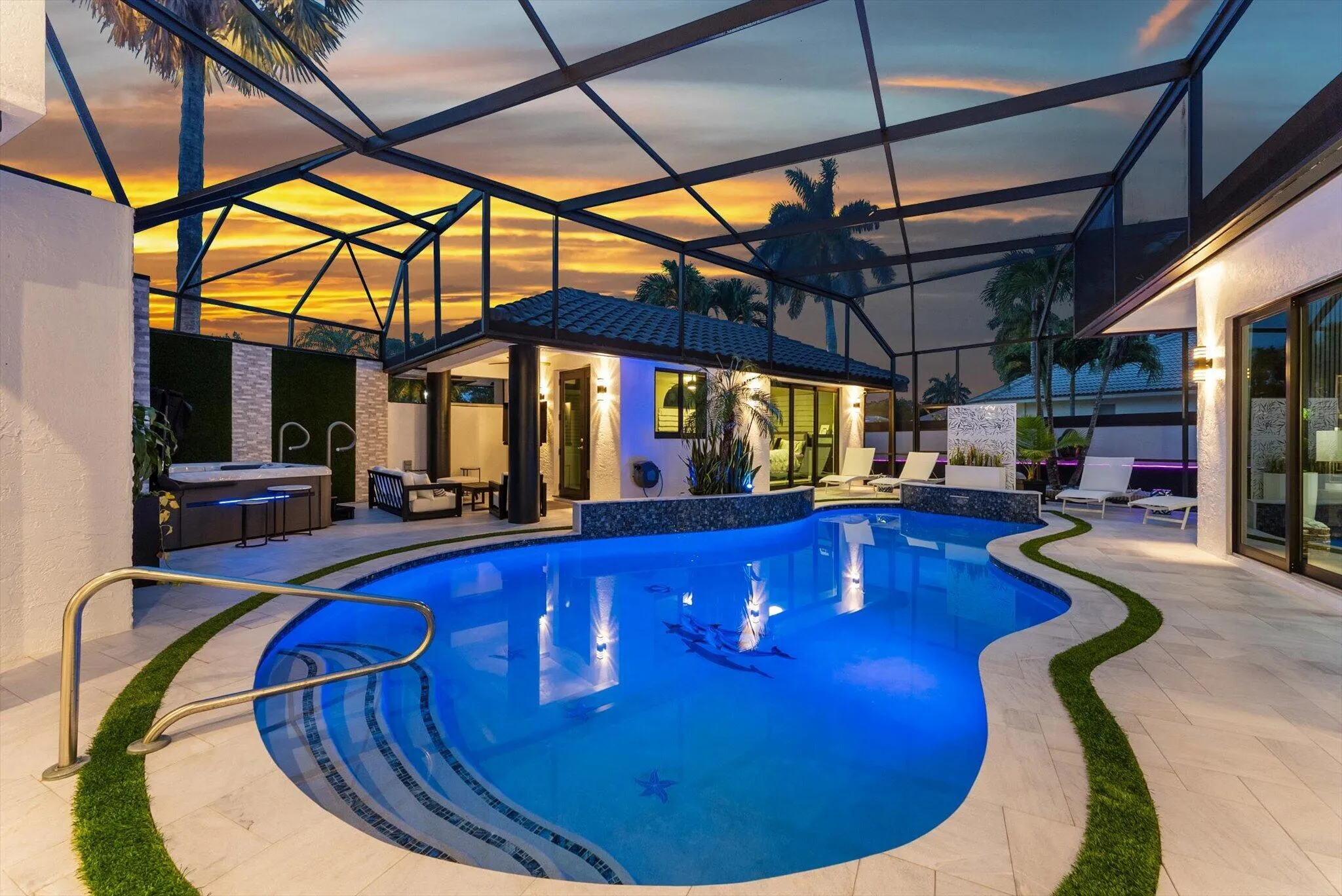 courtyard pool