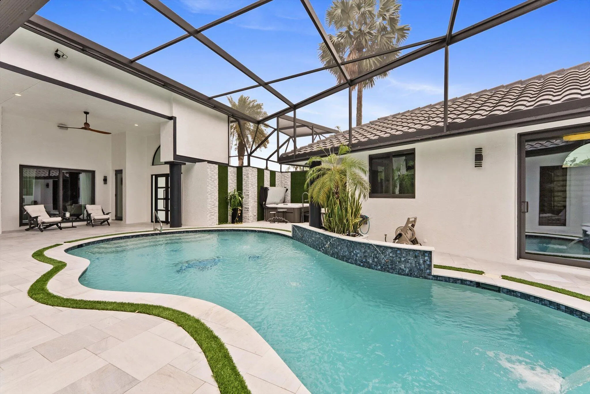 courtyard pool
