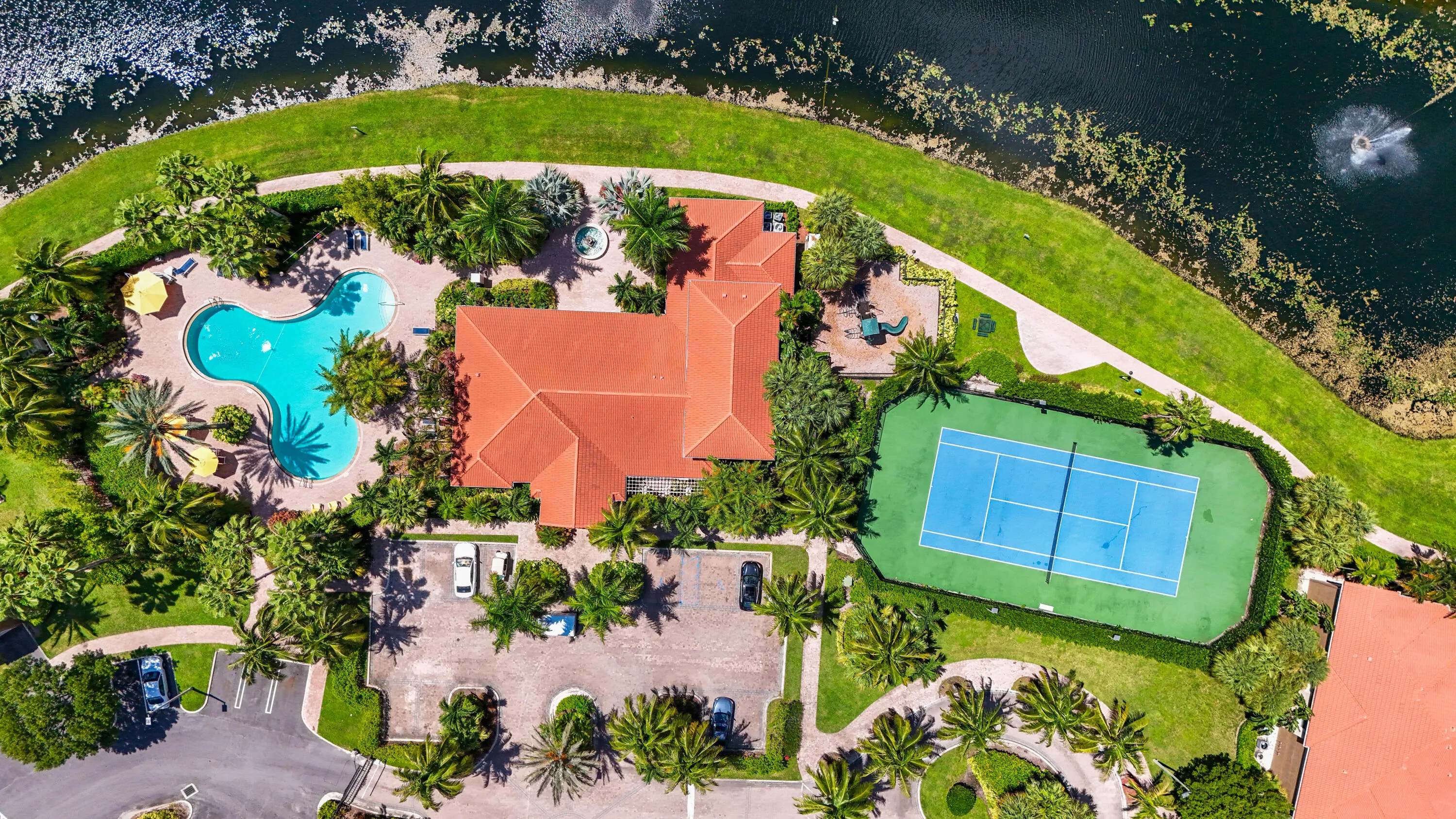 ariel of pool clubhouse 2