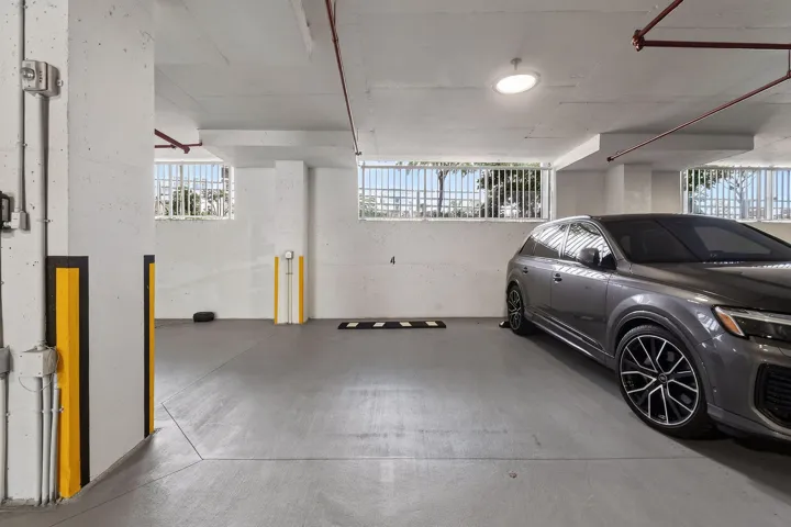 Two underground garage parking spaces
