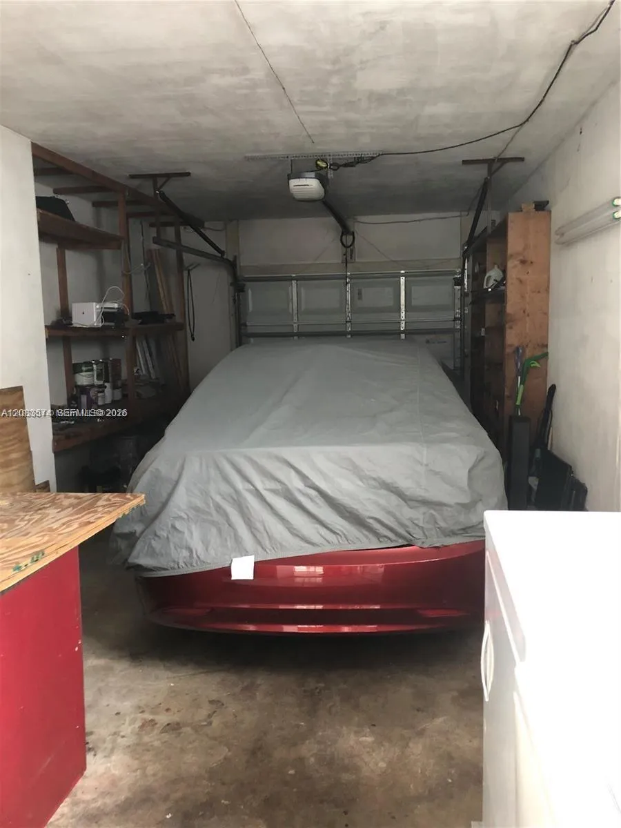 Has a Window on the side and door to the outside