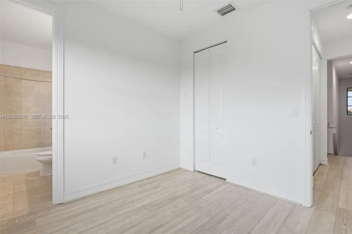 Second Bedroom with New Laminate Floors