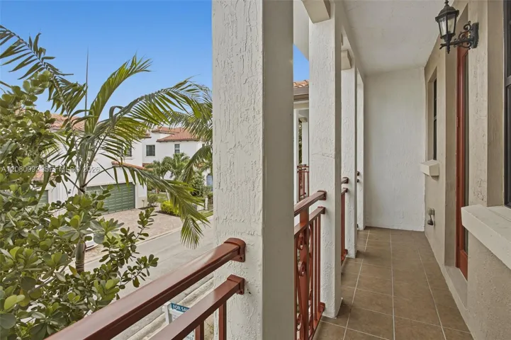 Balcony off the Living Area