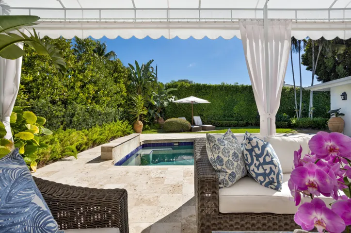 Rear patio