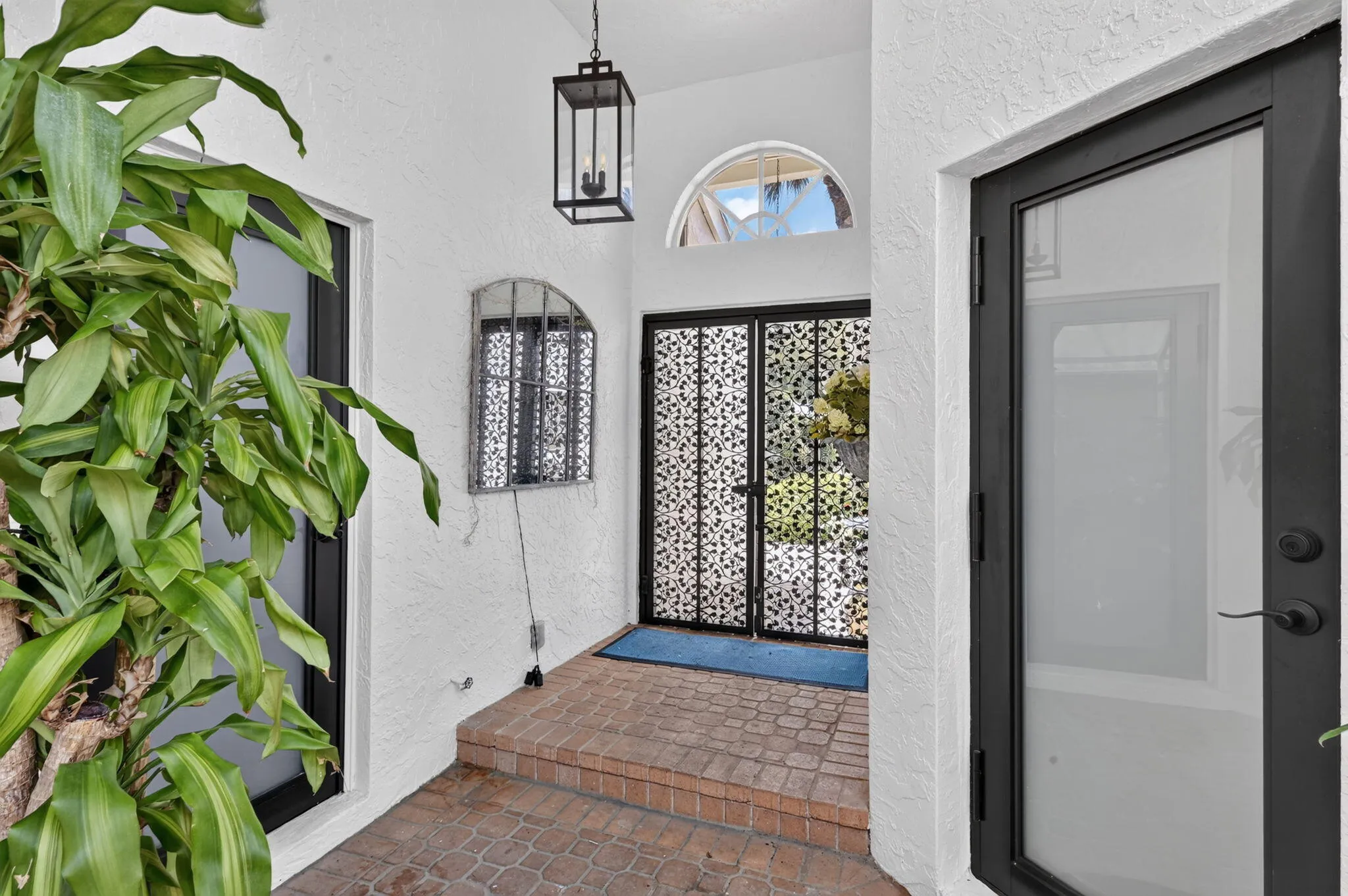 Impact doors to guest house and garage