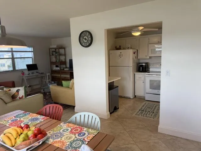 Kitchen View from Dining Room