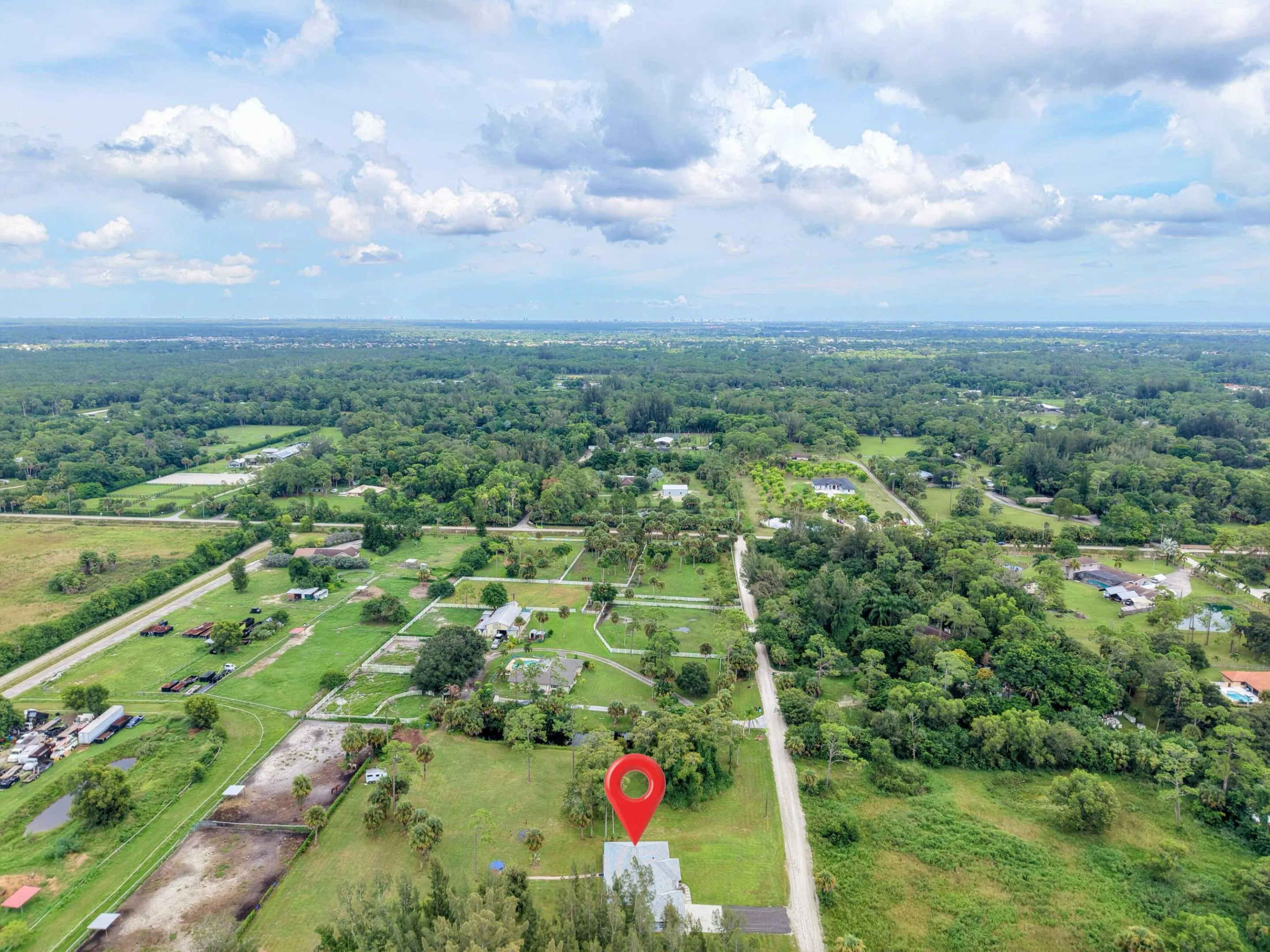 Panoramic to East