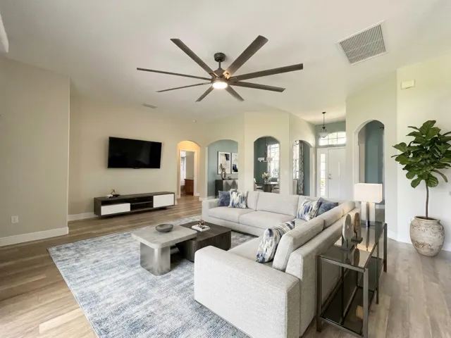 Living Room - VIRTUALLY STAGED