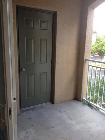 Closet on Balcony