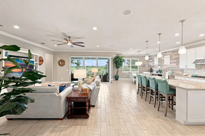 Open living area