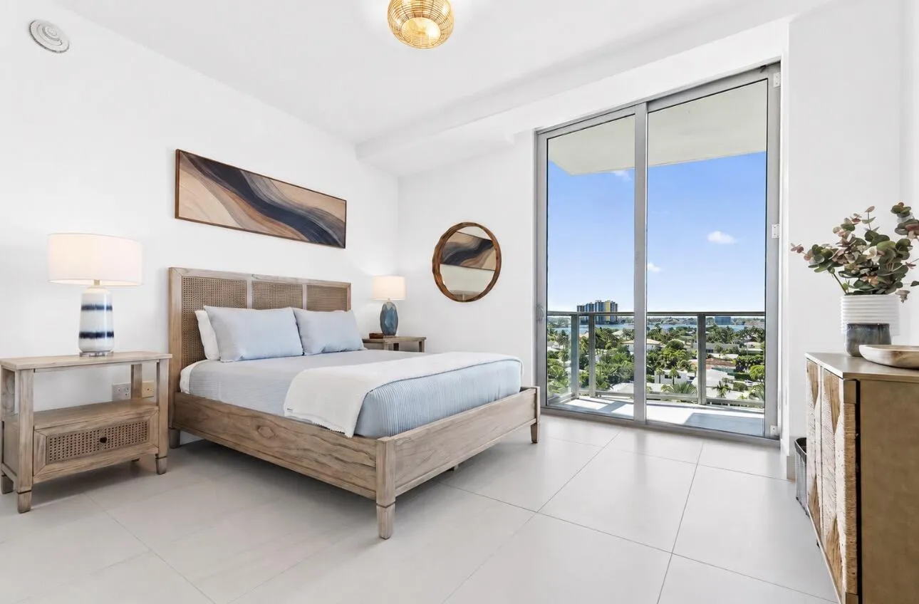 2nd Bedroom with water views