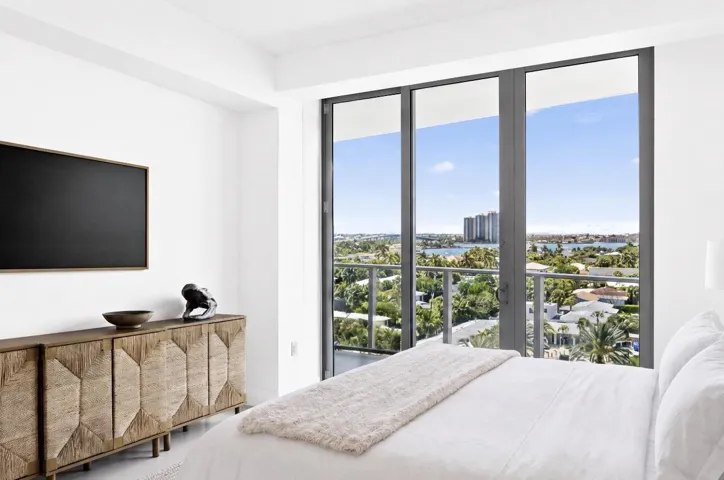 Master Bedroom with water views