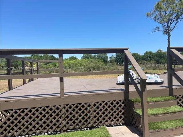 Above Ground Pool Deck