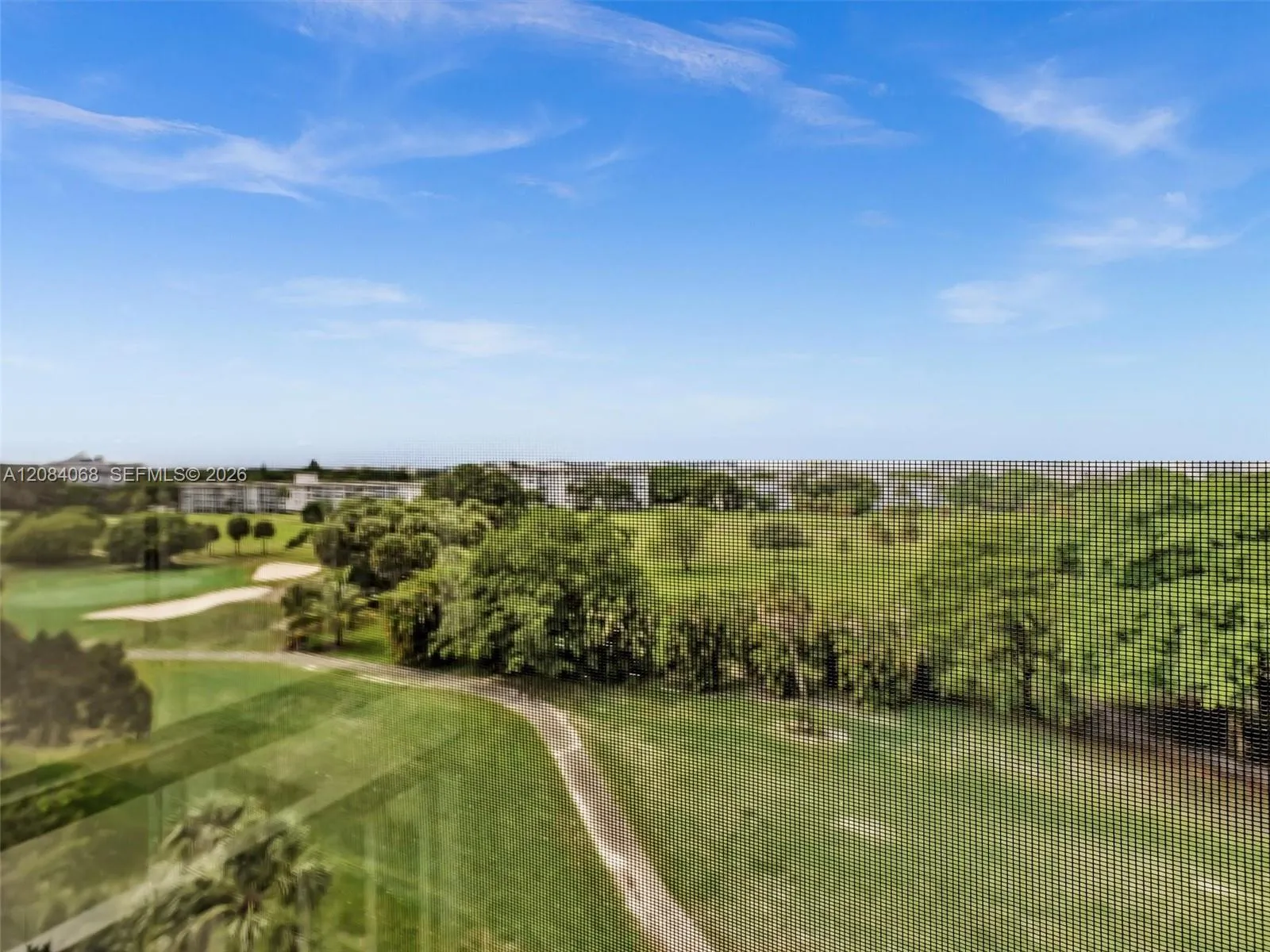 Expansive Golf course views from the windows