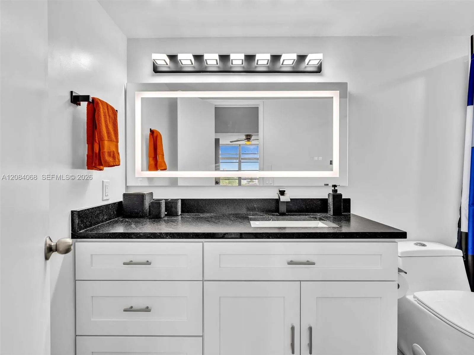 Tastefully remodeled Primary bathroom
