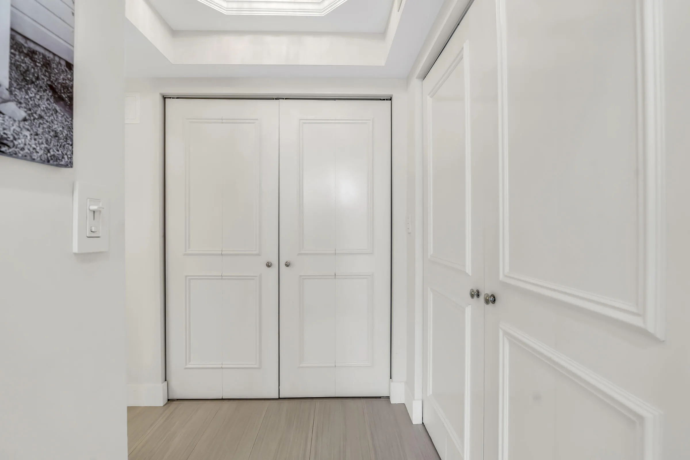 Closets offer abundant storage