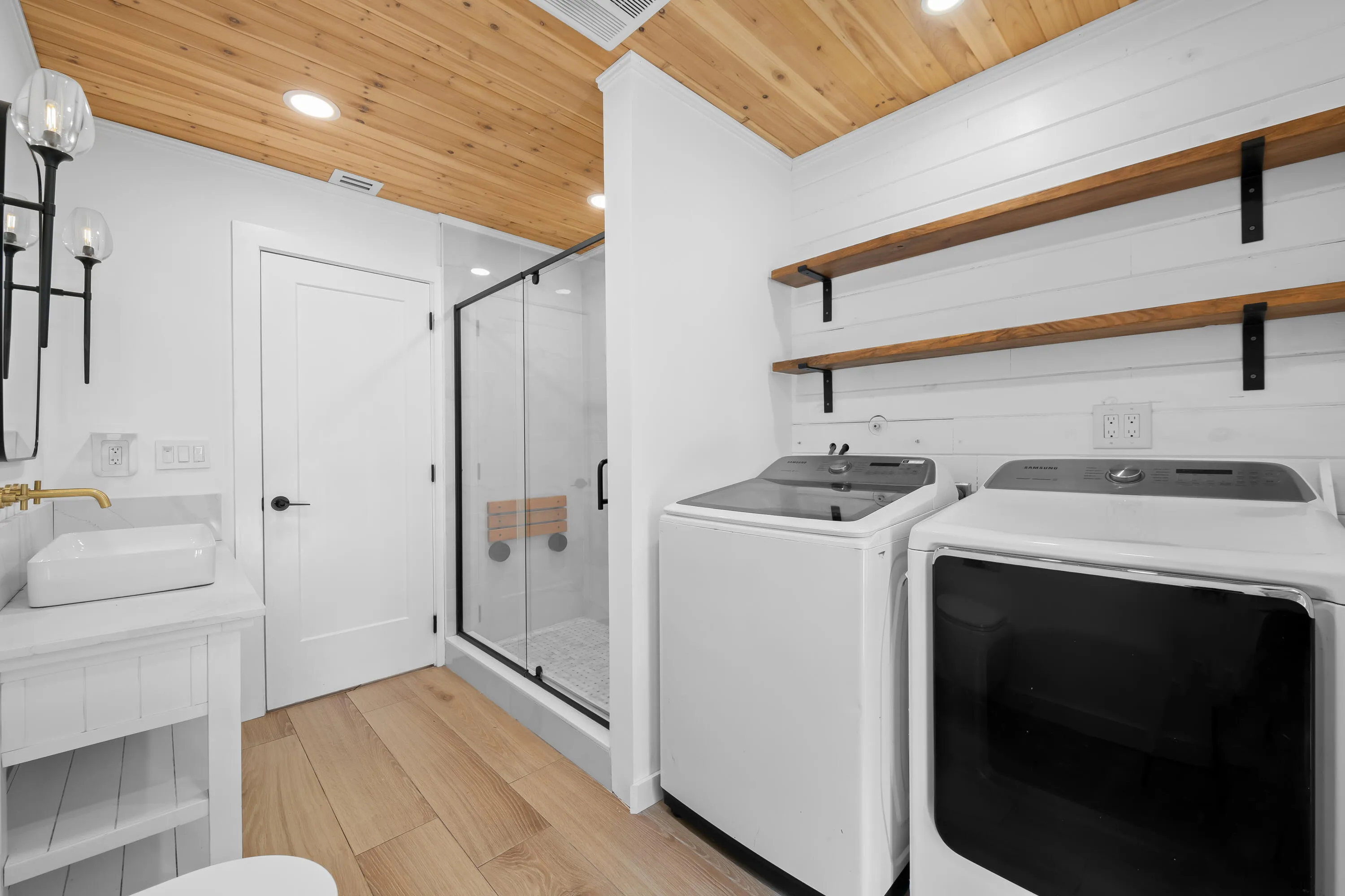 Laundry area