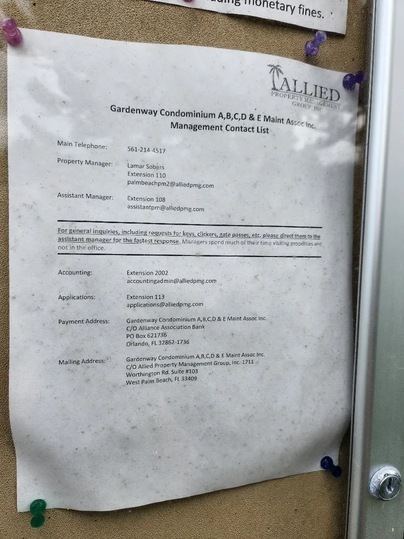 Management info