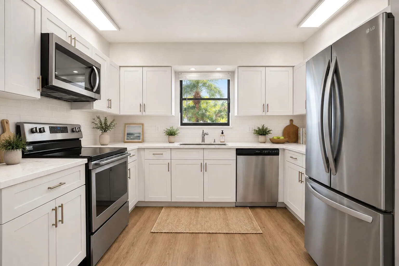 Ai Generated Virtual staging kitchenware